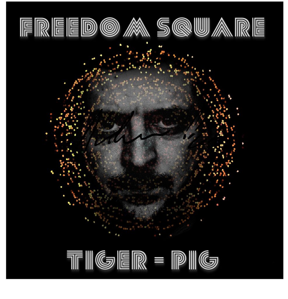 Freedom square - tiger pig.