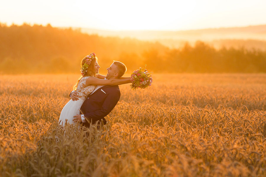 Bright Colourful Wedding Photography