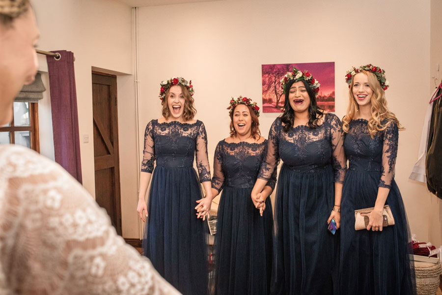 First Look Bridesmaid Priceless Reactions