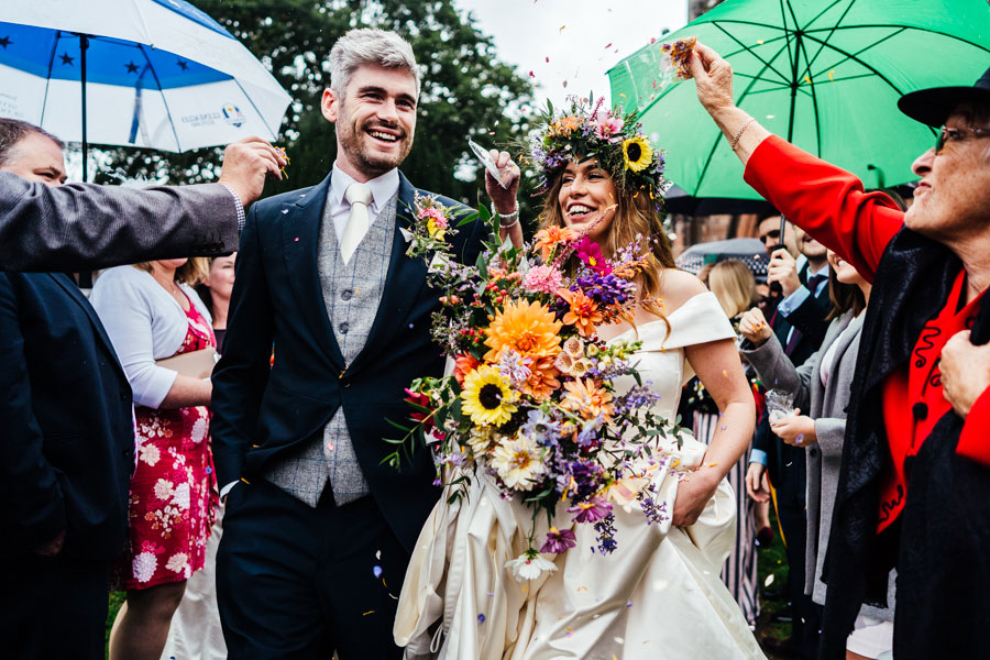 Bright Colourful Wedding Photography