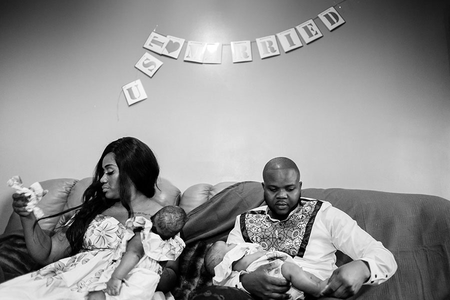 documentary style wedding photos